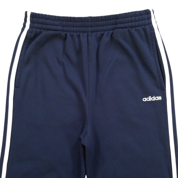 Adidas 3-Stripe Kid's Navy Athletic Pants Size Xlarge (Kids) - Picture 3 of 11